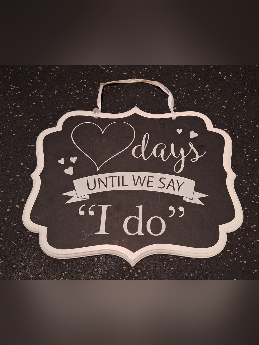 Wedding Countdown Sign